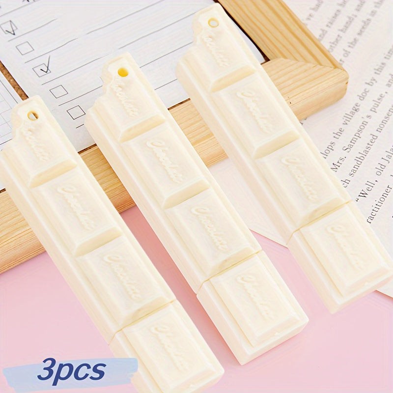 Penna a sfera con ricarica nera al cioccolato, simulazione di cibo, penna per scrivere, forniture per cancelleria, penna a sfera con ciondolo in corda, portatile e indossabile, carina