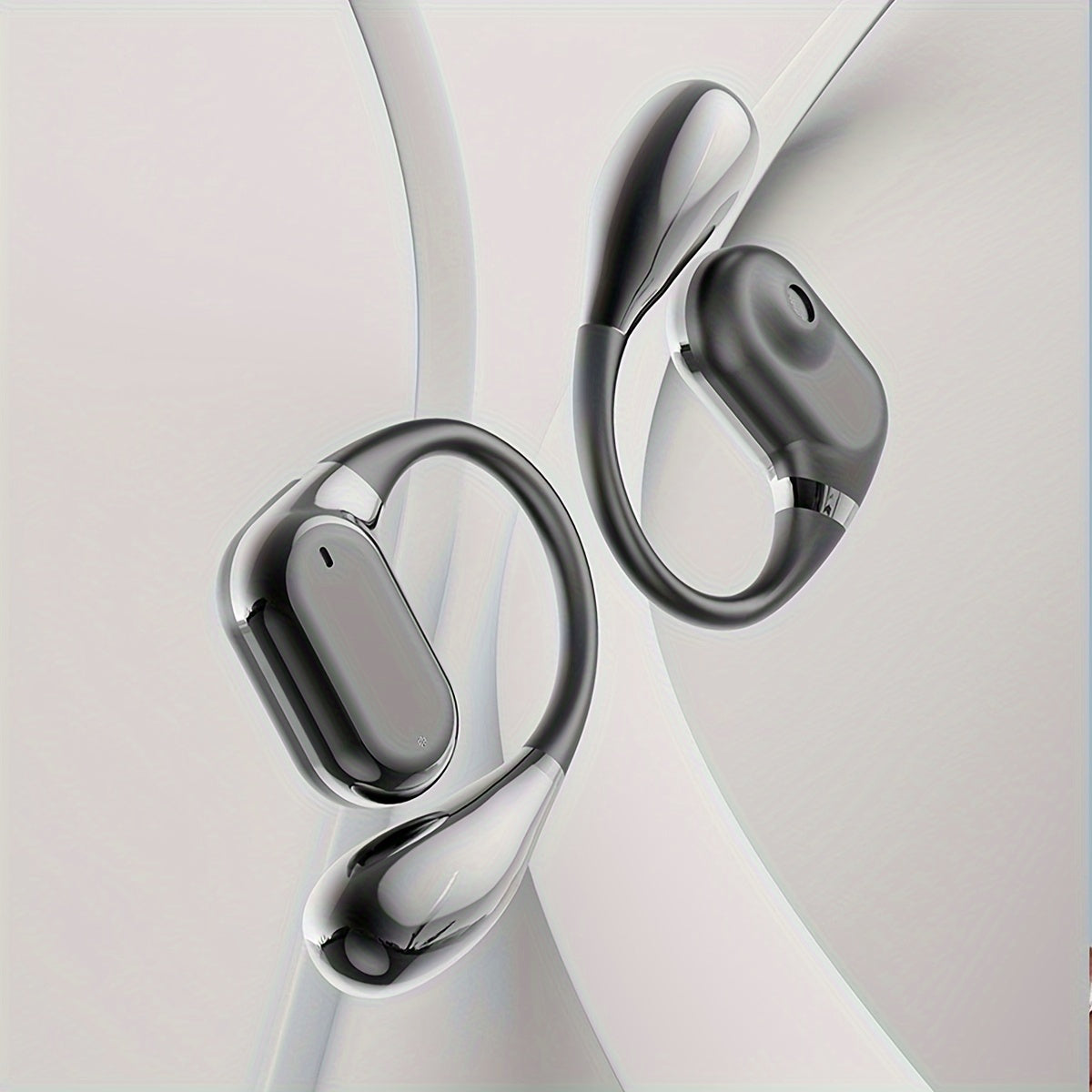 Cuffie da gioco wireless on-ear di nuovo stile 2025, auricolari video TWS HIFI Bass 9D stereo HD per chiamate, auricolari per Android, iPhone, cellulari, auricolari sportivi, cuffie intelligenti