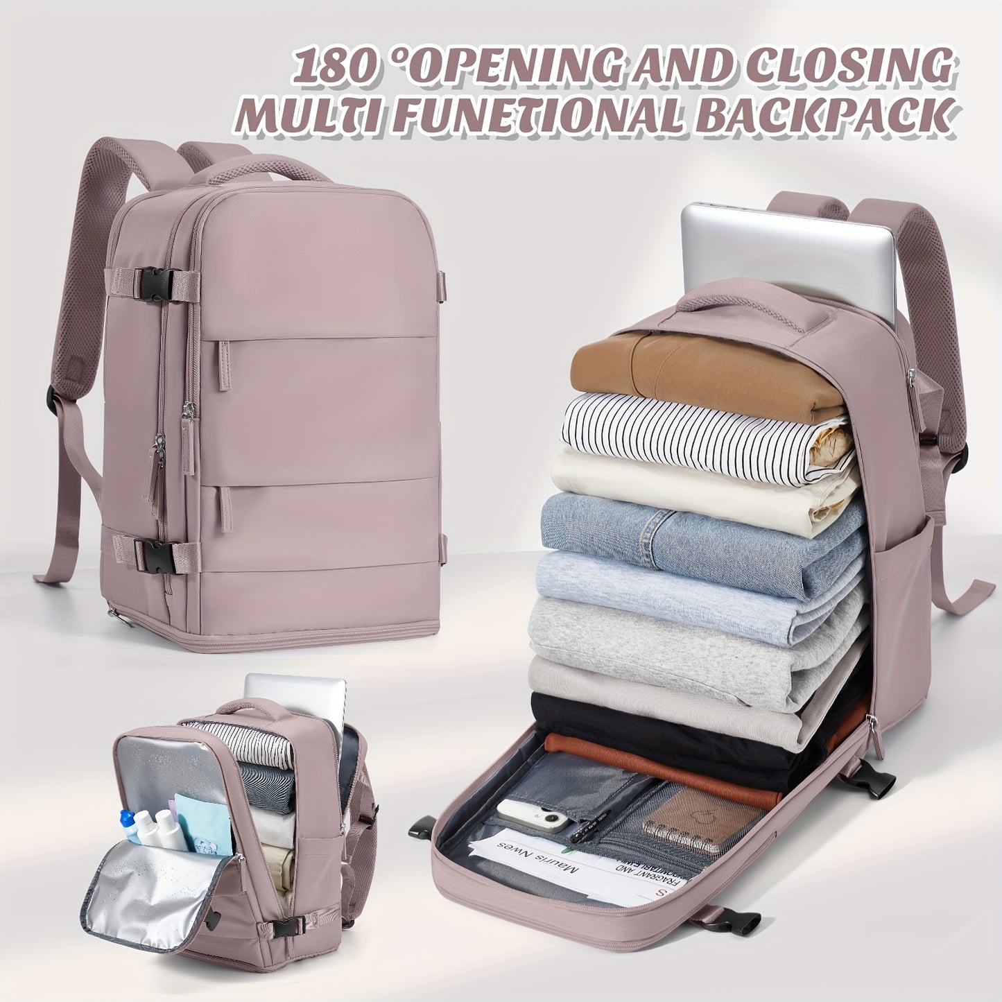 Zaino da cabina Ryanair 40x20x25 da mettere sotto il sedile, nuovo zaino da viaggio Easyjet, zaino da cabina, borsa da viaggio a mano, zaino casual, borsa da scuola, adatto per laptop da 35,56 cm