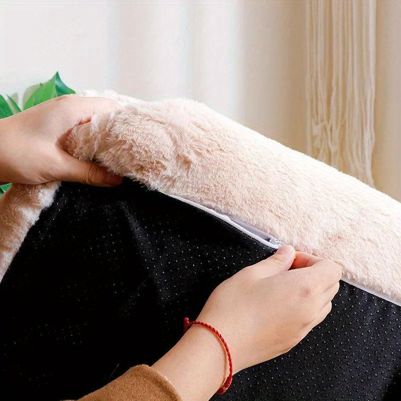 Divano letto in cotone morbido per gatti, comodo lettino lavabile per tutte le stagioni, accessori per gatti e gattini, disponibile nelle misure piccola (55x37x18 cm) e grande (65x46x30 cm), morbido e confortevole.