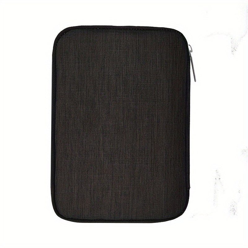 Custodia portatile per accessori elettronici, borsa impermeabile per la gestione dei cavi, per cavi USB, spine di ricarica, cinturini per orologi - Organizer per cavi da viaggio con scomparti multipli