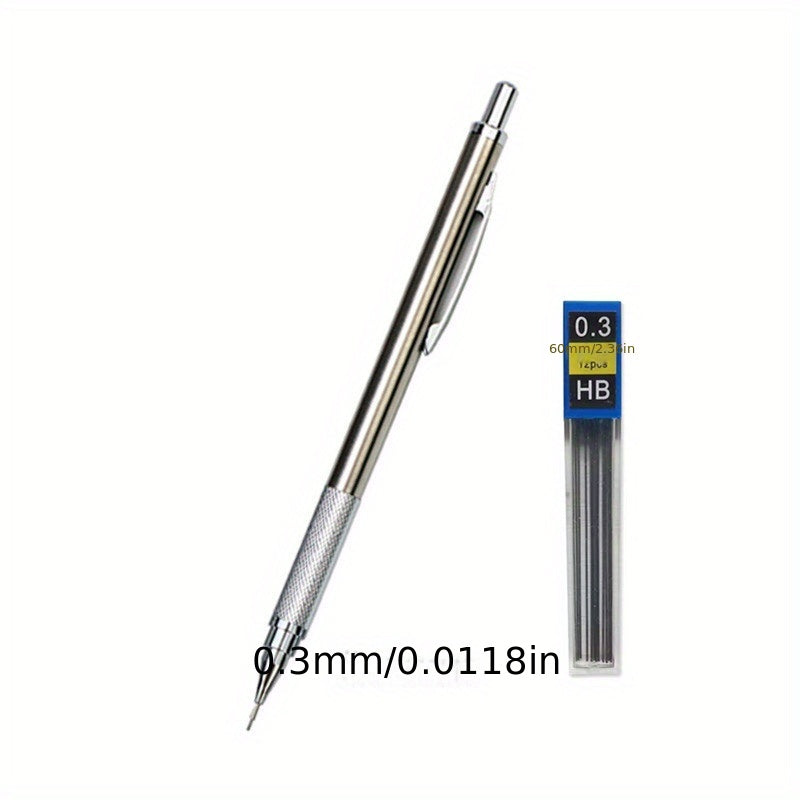Matite meccaniche da 0,3 mm a 3,0 mm: HB per scrittura e cancelleria scolastica, perfette per gli studenti!