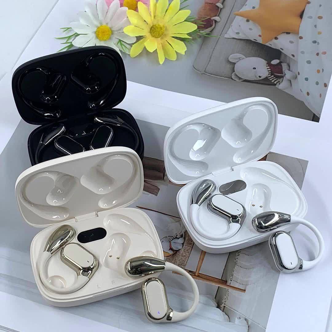 Cuffie da gioco wireless on-ear di nuovo stile 2025, auricolari video TWS HIFI Bass 9D stereo HD per chiamate, auricolari per Android, iPhone, cellulari, auricolari sportivi, cuffie intelligenti