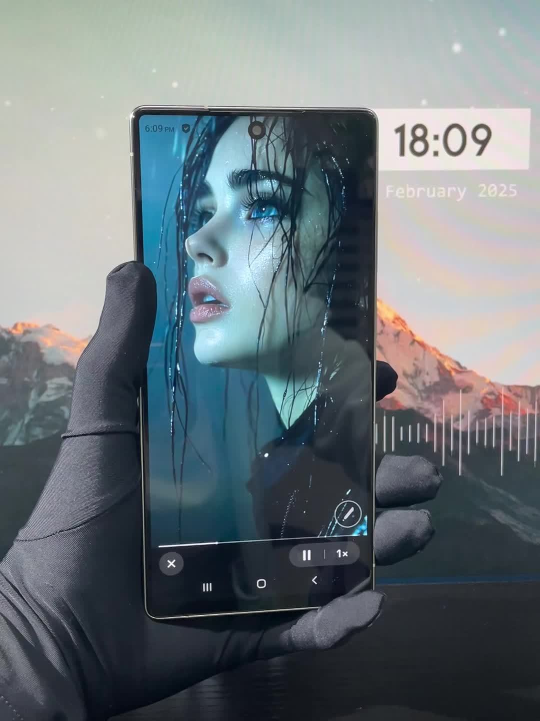 Ultimo telefono sbloccato da 17,27 cm con grande schermo 5G - 12 GB + 512 GB, doppia fotocamera da 48 MP + 108 MP, batteria da 6800 mAh, ricarica rapida, Android 13, cuffie, cavo di ricarica di tipo C, custodia, schermo