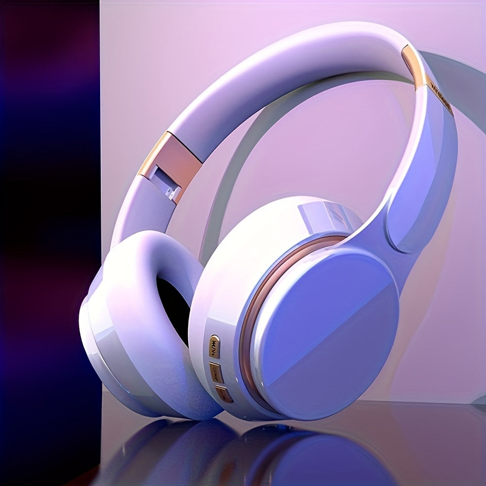 Cuffie wireless over-ear 07S con bassi surround, design pieghevole, batteria da 400 mAh - compatibili con la modalità wireless, supportano le modalità cablata/scheda TF/radio, ideali per sport, giochi, fotografia e altro, cuffie wireless