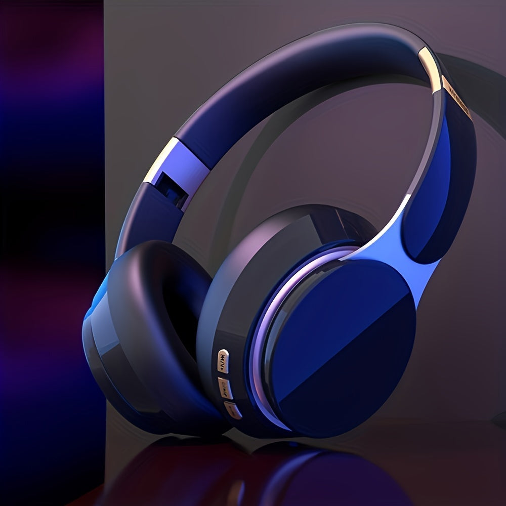 Cuffie wireless over-ear 07S con bassi surround, design pieghevole, batteria da 400 mAh - compatibili con la modalità wireless, supportano le modalità cablata/scheda TF/radio, ideali per sport, giochi, fotografia e altro, cuffie wireless