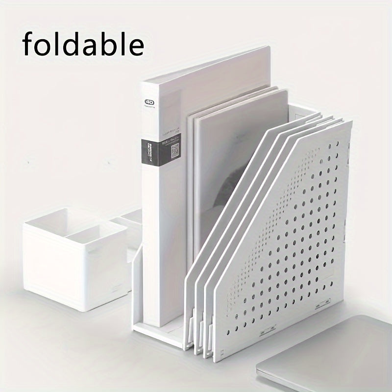 1 scatola portadocumenti retrattile a 4 scomparti per libreria: organizer per documenti e documenti da scrivania per mobili da ufficio, scuola, apprendimento e decorazioni per la cancelleria.