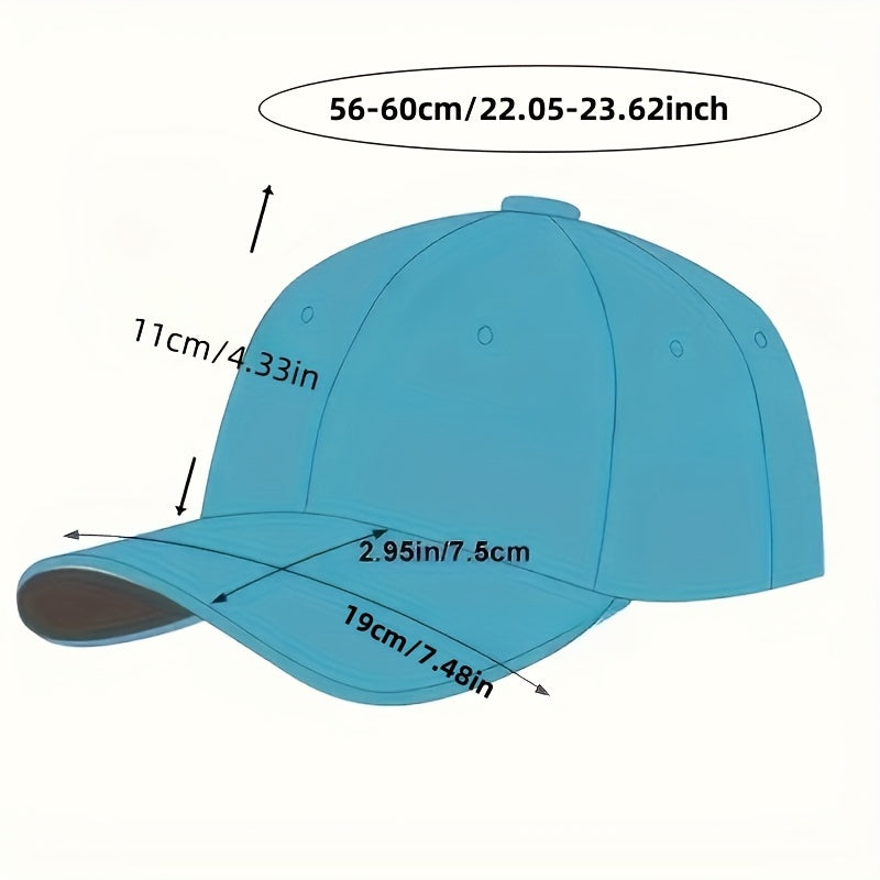 1 berretto da baseball retrò strappato, cappelli da papà sbiaditi e usurati con ricamo di lettere, cappelli da sole unisex hip hop adatti sia per donne che per uomini.