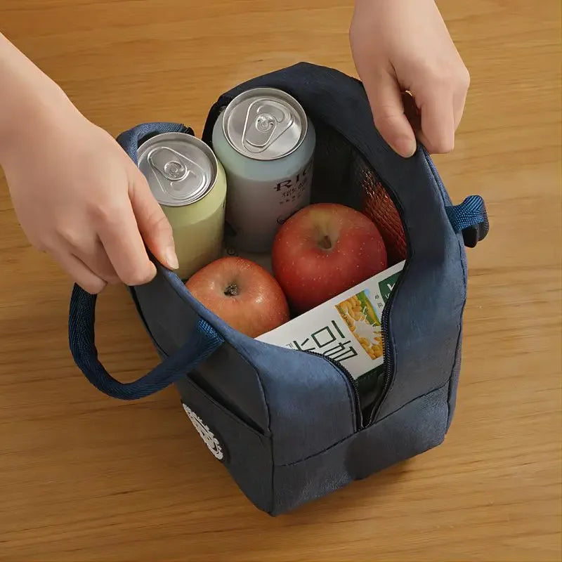 Borsa termica per il pranzo, Bento Pack isolante, Sacchetto di riso in alluminio, Confezione per pasti, Borsa termica per studenti, Borsa termica per il pranzo