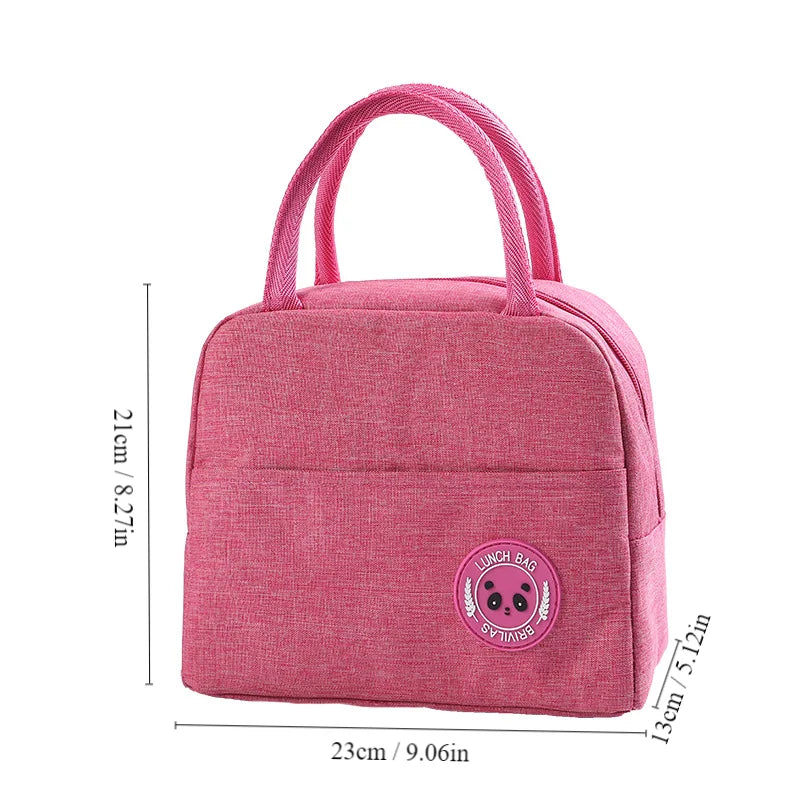 Borsa termica per il pranzo, Bento Pack isolante, Sacchetto di riso in alluminio, Confezione per pasti, Borsa termica per studenti, Borsa termica per il pranzo