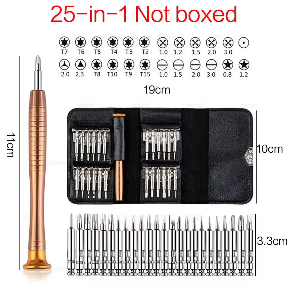 Set di cacciaviti di precisione, Kit di attrezzi per Laptop, Kit di riparazione di cacciaviti per Computer professionale 152/25 in 1 cacciavite Torx T5 T6
Torx Screwdriver
