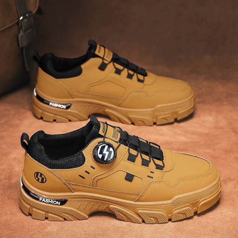 Scarpe casual da uomo estive Scarpe da ginnastica da uomo in pelle Comode scarpe da ginnastica morbide da uomo Wark Board Scarpe con plateau per uomo Кроссо ти Muhж...........е