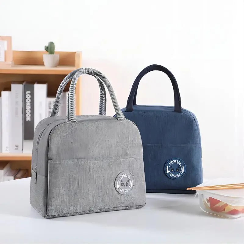 Borsa termica per il pranzo, Bento Pack isolante, Sacchetto di riso in alluminio, Confezione per pasti, Borsa termica per studenti, Borsa termica per il pranzo