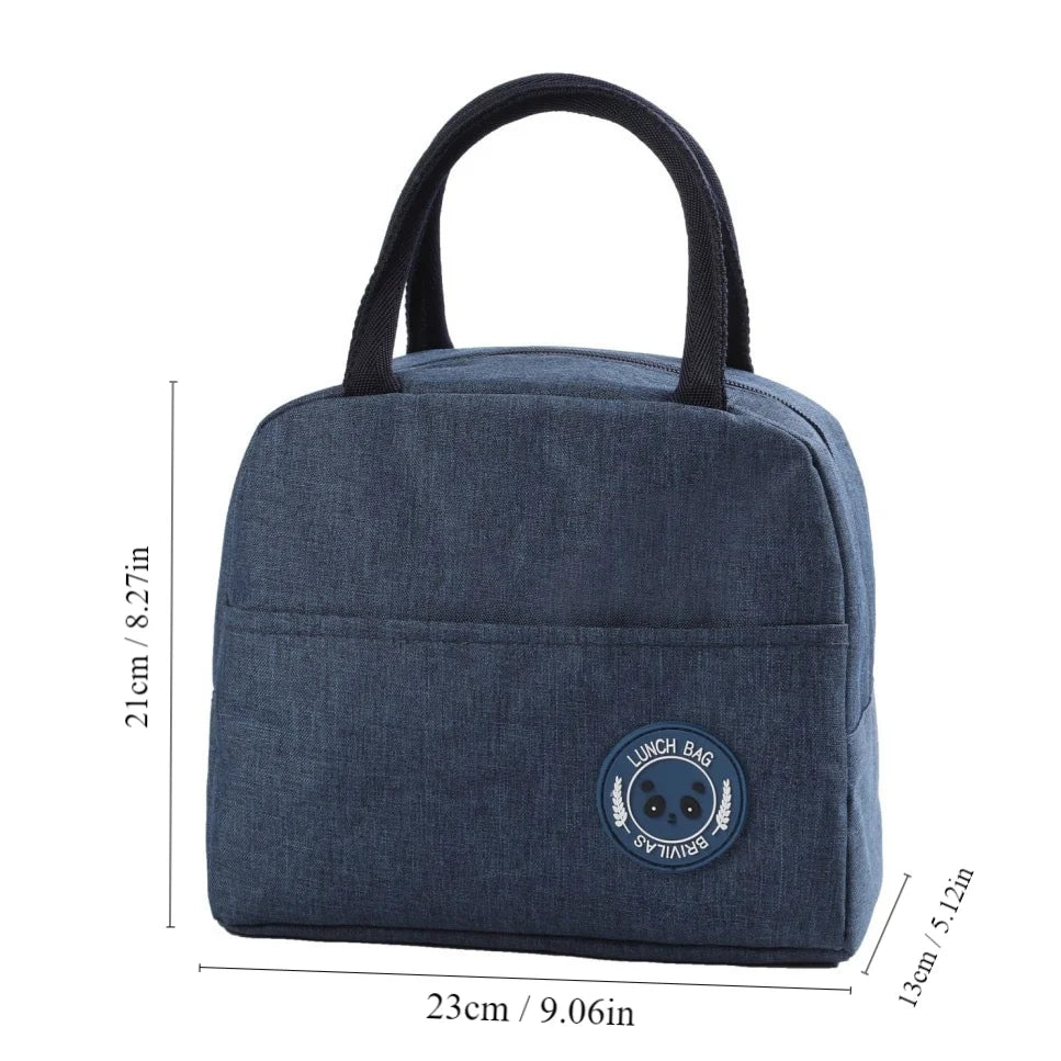 Borsa termica per il pranzo, Bento Pack isolante, Sacchetto di riso in alluminio, Confezione per pasti, Borsa termica per studenti, Borsa termica per il pranzo