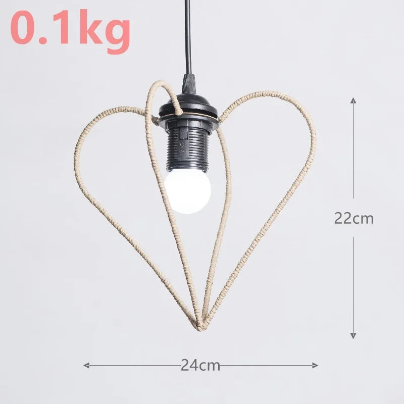 1 paralume intrecciato a mano in rattan, paralume per lampada a sospensione, per bar, hotel, lampada a sospensione per soffitto, per decorazioni di ristoranti e case