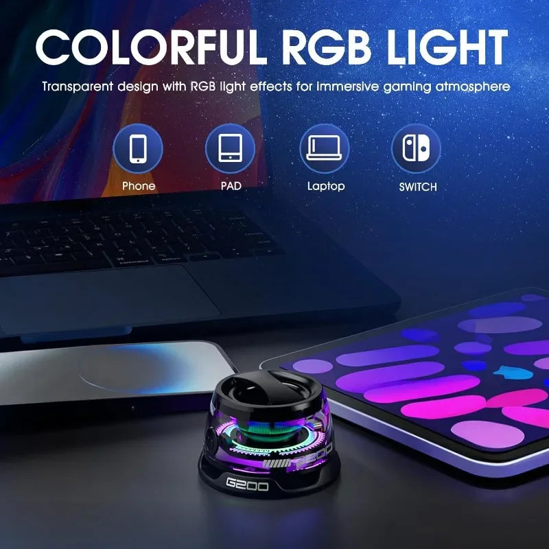 1/12
10.6K
Altoparlante Bluetooth magnetico da esterno Mini altoparlante stereo da viaggio portatile wireless con luce colorata RGB e supporto per telefono per Ios