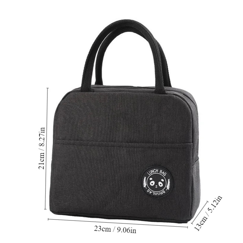 Borsa termica per il pranzo, Bento Pack isolante, Sacchetto di riso in alluminio, Confezione per pasti, Borsa termica per studenti, Borsa termica per il pranzo