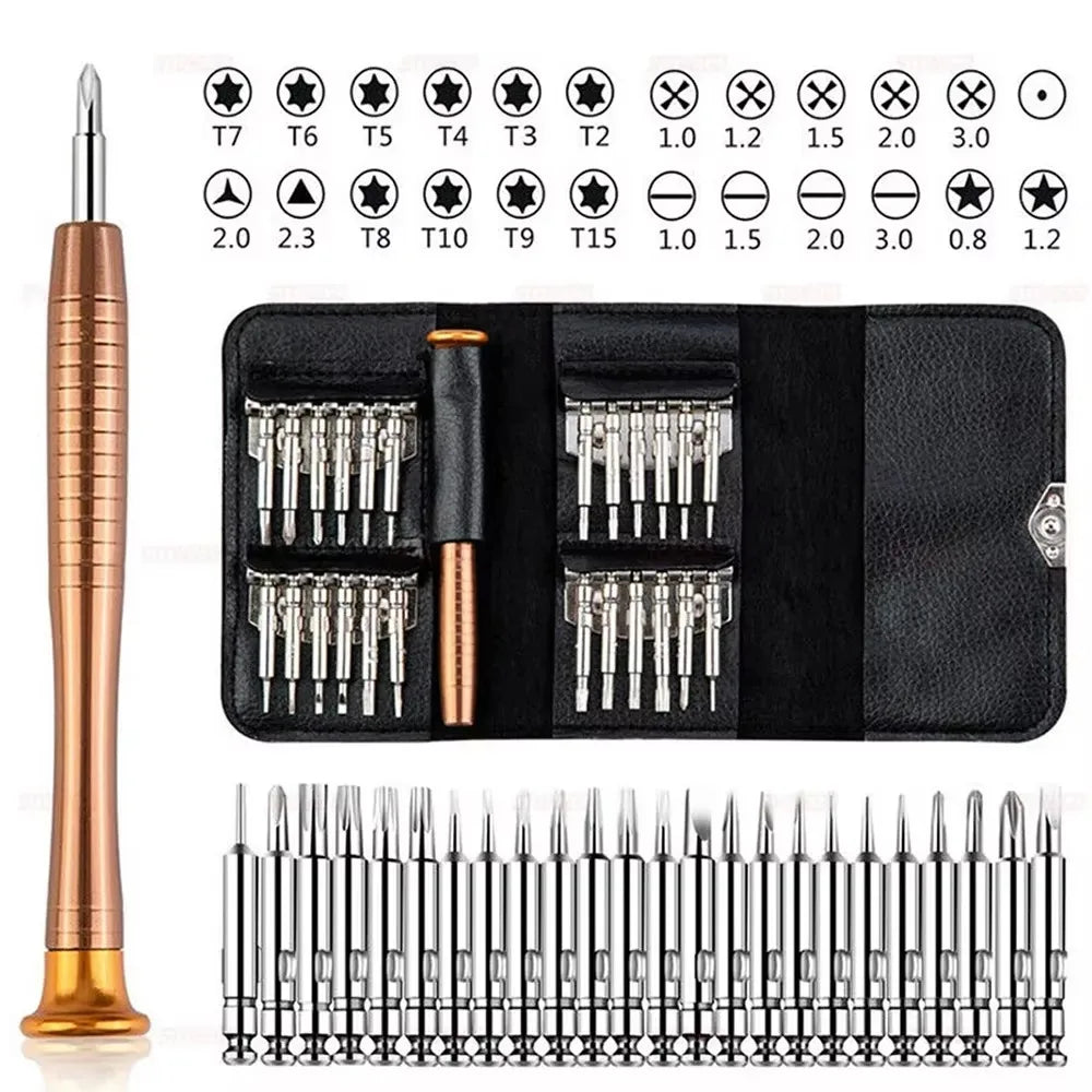 Set di cacciaviti di precisione, Kit di attrezzi per Laptop, Kit di riparazione di cacciaviti per Computer professionale 152/25 in 1 cacciavite Torx T5 T6
Torx Screwdriver