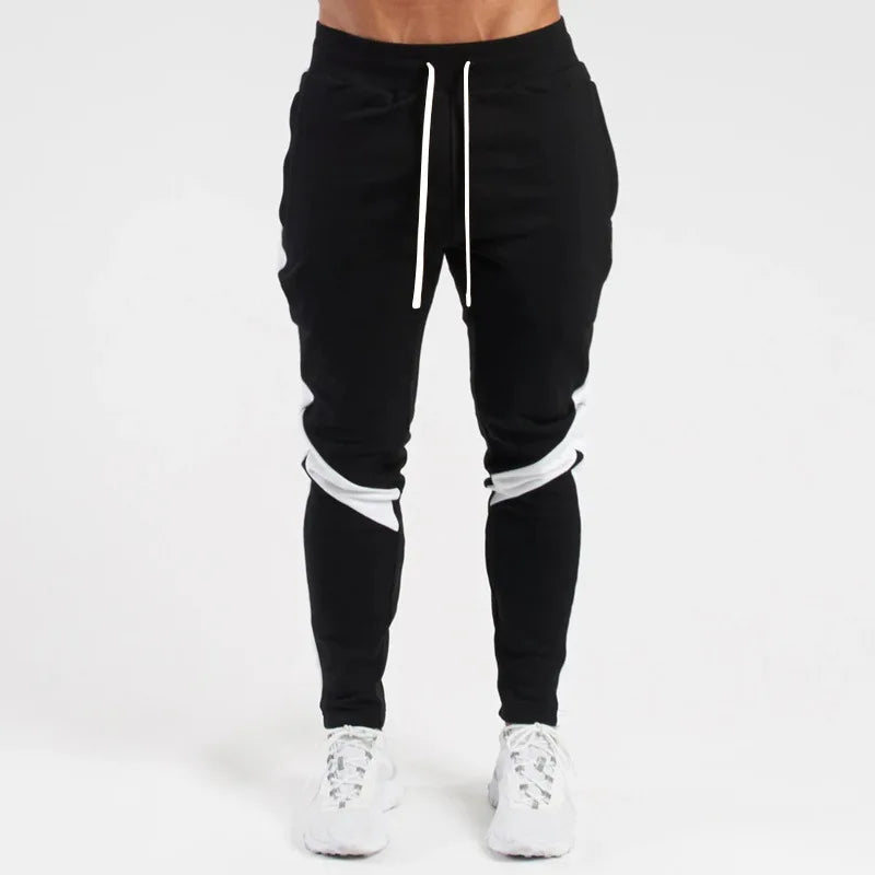 Pantaloni casual larghi da uomo, nuovi, primavera/autunno 2025, a righe, traspiranti, a vita alta, con protezione per i piedi piccoli