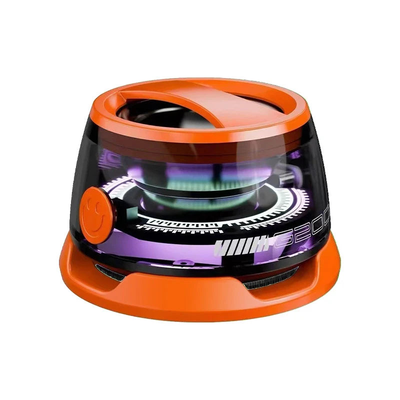 1/12
10.6K
Altoparlante Bluetooth magnetico da esterno Mini altoparlante stereo da viaggio portatile wireless con luce colorata RGB e supporto per telefono per Ios