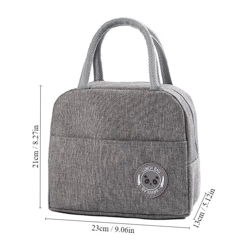 Borsa termica per il pranzo, Bento Pack isolante, Sacchetto di riso in alluminio, Confezione per pasti, Borsa termica per studenti, Borsa termica per il pranzo
