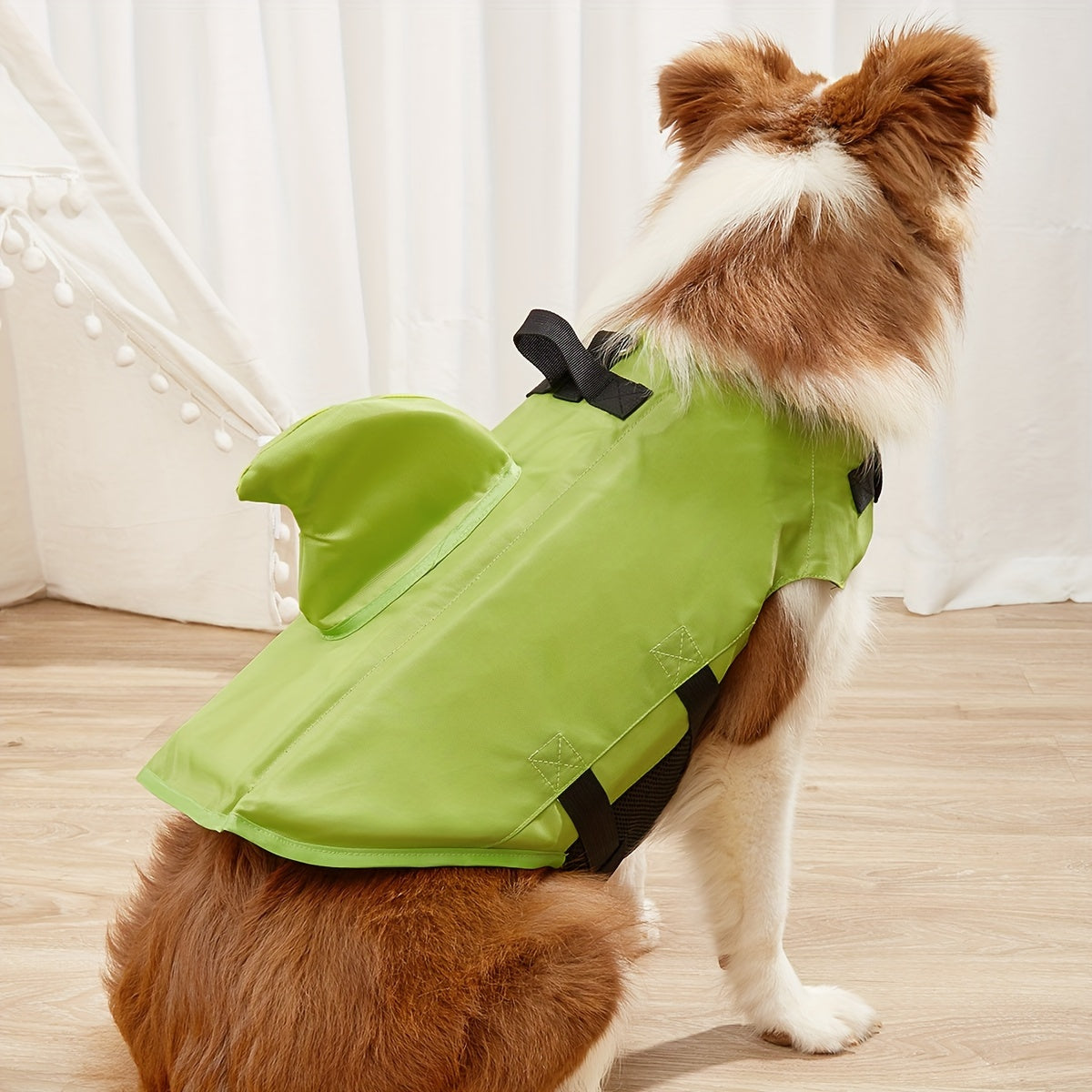 Pet Clothing Shark Shape Life Jacket For Small Medium Dogs Pet Life Jacket
