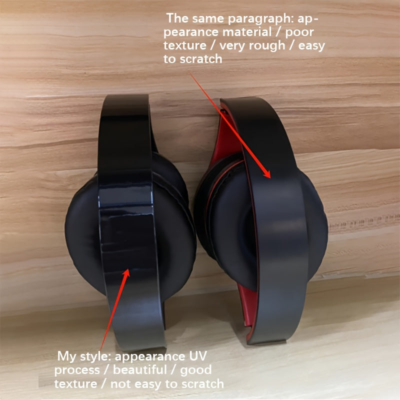 Cuffie wireless con cancellazione del rumore, bassi intensi e chiamate nitide, lunga durata della batteria ricaricabile, ricarica USB-C, jack per cuffie da 3,5 mm, ideali per smartphone, cuffie con isolamento acustico