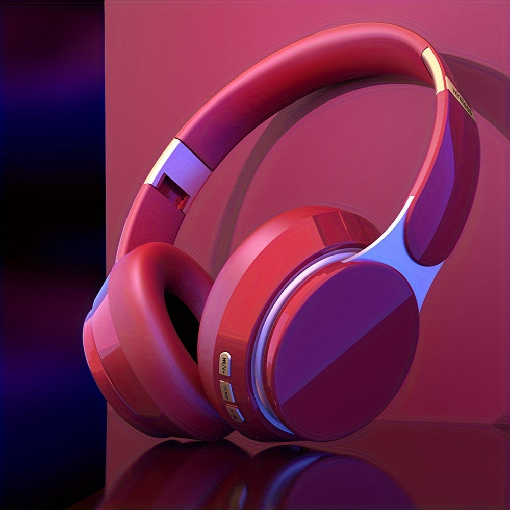 Cuffie wireless over-ear 07S con bassi surround, design pieghevole, batteria da 400 mAh - compatibili con la modalità wireless, supportano le modalità cablata/scheda TF/radio, ideali per sport, giochi, fotografia e altro, cuffie wireless