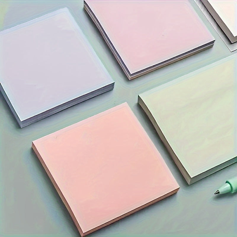 Morandi Color Sticky Notes 100 fogli - Blocchi promemoria quadrati autoadesivi per studenti e ufficio, messaggi adesivi multicolori, facili da affiggere e staccare, articoli di cancelleria essenziali