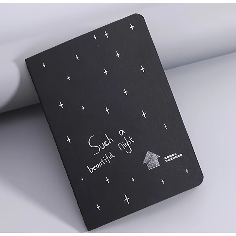 1 quaderno di carta nera da 60 pagine, blocco note da 56K per schizzi e graffiti, per disegno, pittura, ufficio, scuola, regali di cancelleria, articoli essenziali per il ritorno a scuola