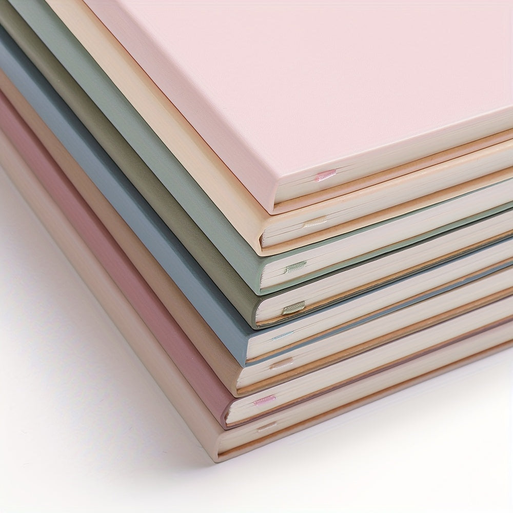 1 quaderno con 82 fogli A5 e bordo arcobaleno - Diario esecutivo con copertina rigida per scrittura universitaria a righe, carta spessa, essenziale per la scuola e l'ufficio per lavoro, studio e uso personale