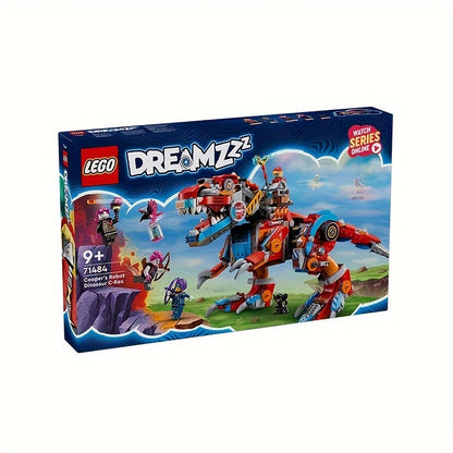 [Giocattolo dinosauro robot dai 9 anni in su] 71484 LEGO Cooper'S Robot Dinosaur, giocattolo dinosauro per bambini, maschi e femmine, dai 9 anni in su - Regalo per Natale