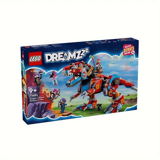 [Giocattolo dinosauro robot dai 9 anni in su] 71484 LEGO Cooper'S Robot Dinosaur, giocattolo dinosauro per bambini, maschi e femmine, dai 9 anni in su - Regalo per Natale