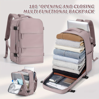 Zaino da cabina Ryanair 40x20x25 da mettere sotto il sedile, nuovo zaino da viaggio Easyjet, zaino da cabina, borsa da viaggio a mano, zaino casual, borsa da scuola, adatto per laptop da 35,56 cm