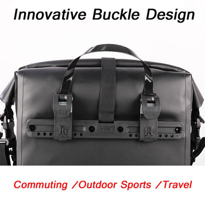 27L Waterproof Bike Trunk Bag for MTB and Road Bikes - Multifunctional Bicycle Carrier Bag with Rear Seat Attachment - Keep Your Gear Safe and Dry on Your Rides