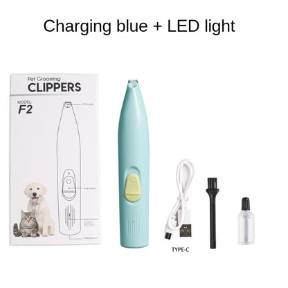 Tagliacapelli avanzato per la toelettatura degli animali domestici - Potente, silenzioso e ricaricabile tramite USB, illuminato a LED, senza fili per tagli di capelli senza sforzo per cani e gatti, sicuro e delicato per gli amici pelosi