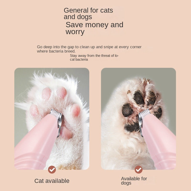 Tagliacapelli avanzato per la toelettatura degli animali domestici - Potente, silenzioso e ricaricabile tramite USB, illuminato a LED, senza fili per tagli di capelli senza sforzo per cani e gatti, sicuro e delicato per gli amici pelosi