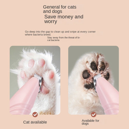 Tagliacapelli avanzato per la toelettatura degli animali domestici - Potente, silenzioso e ricaricabile tramite USB, illuminato a LED, senza fili per tagli di capelli senza sforzo per cani e gatti, sicuro e delicato per gli amici pelosi