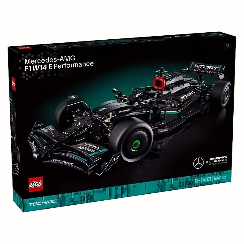 LEGO 42171 Mercedes-AMG F1 W14 E Performance Race Car, set da costruzione, giocattolo con mattoncini, regalo di Natale, decorazione per casa e ufficio, regalo di Halloween e Natale