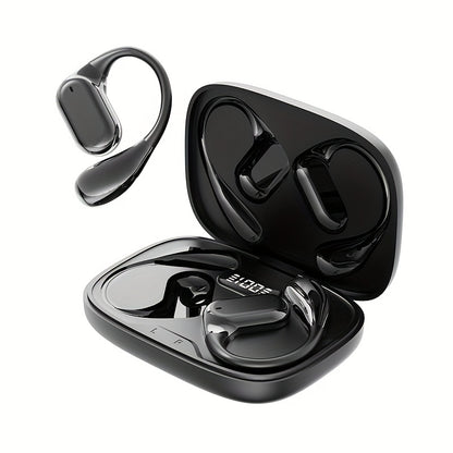 Cuffie da gioco wireless on-ear di nuovo stile 2025, auricolari video TWS HIFI Bass 9D stereo HD per chiamate, auricolari per Android, iPhone, cellulari, auricolari sportivi, cuffie intelligenti