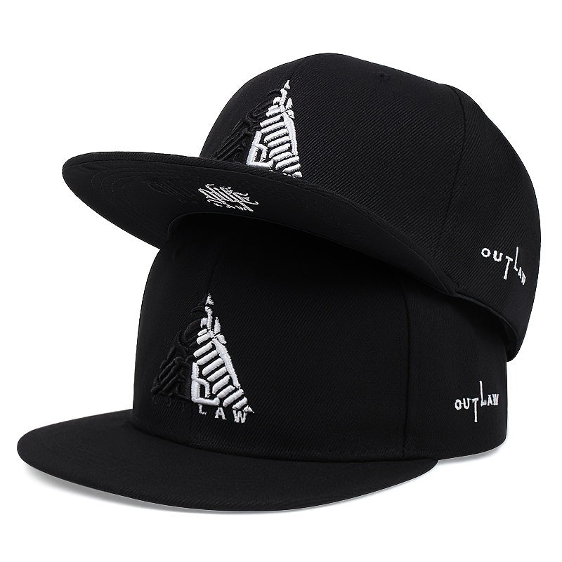 1pc Triangular Thug Men's Hip Hop Style Baseball Cap