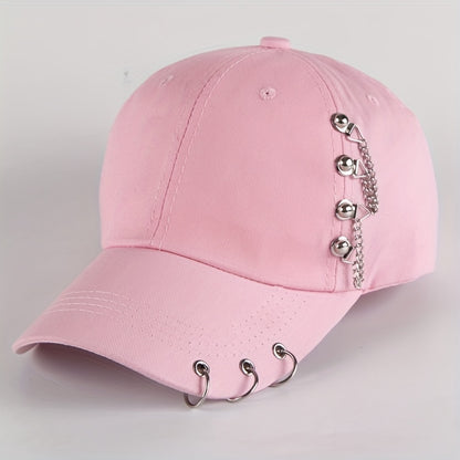1pc Unisex Trendy K-pop Inspired Cap, Trendy Hats