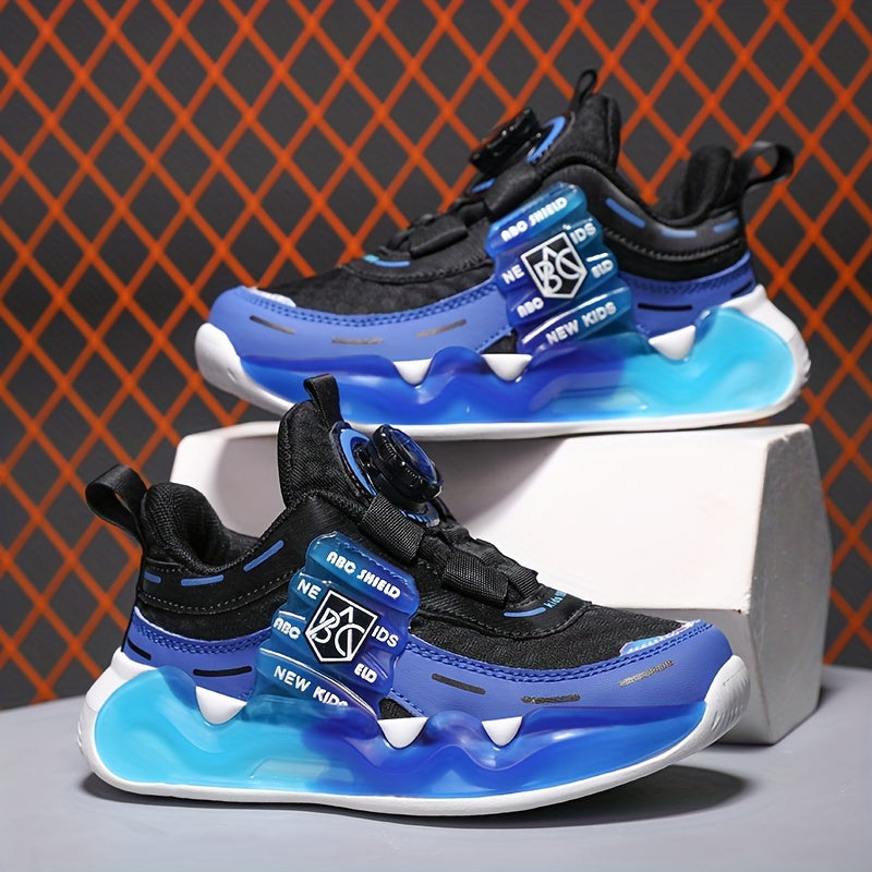 Sneakers basse casual con bottone girevole per ragazze, sneakers traspiranti, leggere e resistenti all'usura per la primavera e l'autunno