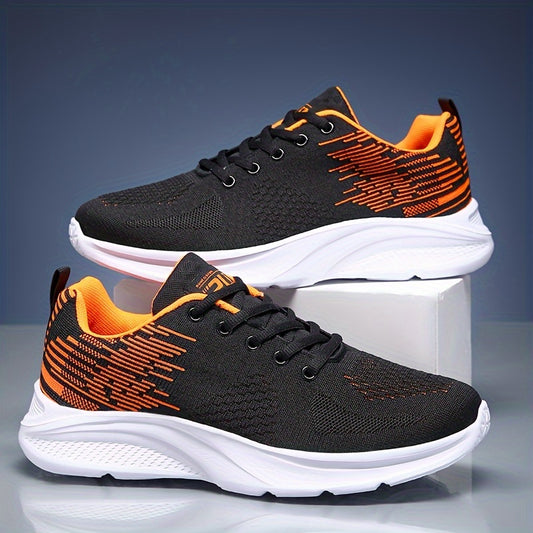 Men's Breathable Lightweight Sneakers: Trendy, Comfy & Anti-Skid - Perfect for Walking!