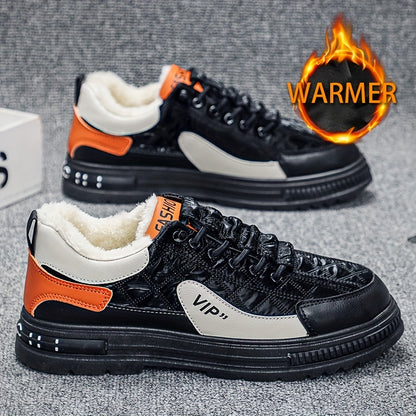 Men's Chic Street Style Colour Block Skateboard Shoes, Comfy Non Slip Casual Sneakers For Men's Outdoor Activities, Men's Footwear