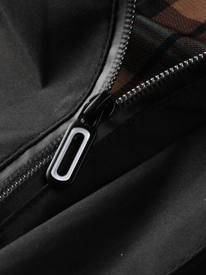 Giacca a vento casual da uomo alla moda, giacca leggera da esterno per primavera e autunno