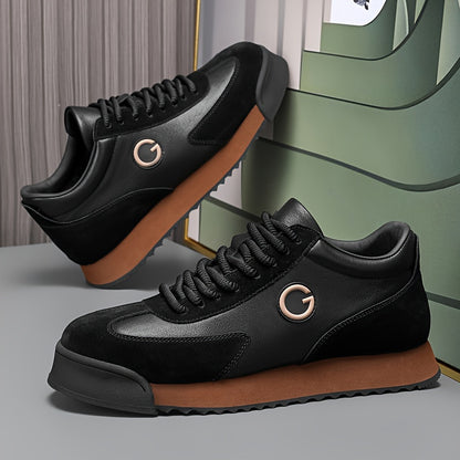 Sneakers alla moda da uomo con alfabeto, design con alfabeto, casual, resistenti, antiscivolo, comode, con lacci, per attività all'aperto