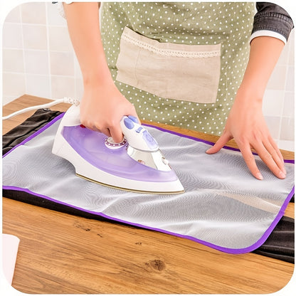 Panno protettivo da stiro ad alta temperatura, pannello di pressatura, isolamento in rete, protezione per indumenti, accessori per la casa, colore casuale