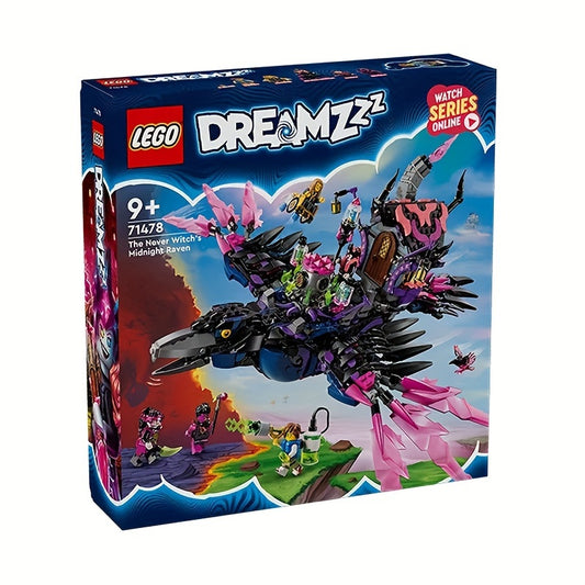 LEGO 71478 The Never Witch's Midnight Raven, Christmas Halloween Gift