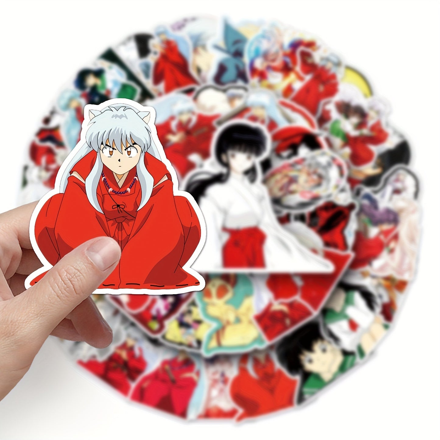 50 adorabili adesivi impermeabili a tema anime dei cartoni animati - Decalcomanie vivaci per auto, moto, laptop, bagagli, borraccia, skateboard - Collezione di accessori decorativi di qualità premium